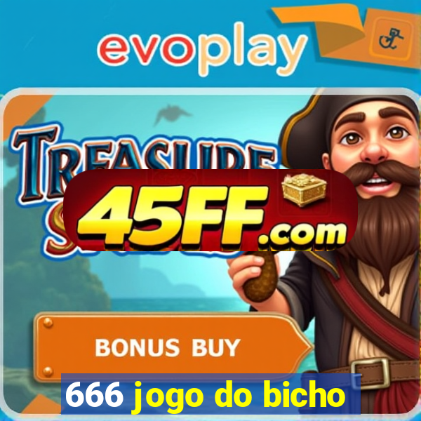 666 jogo do bicho